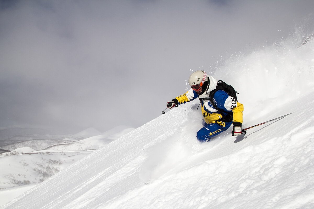 Atsushi-san in Niseko, Japan